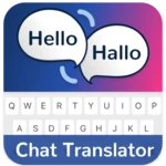 chat translator keyboard android application logo